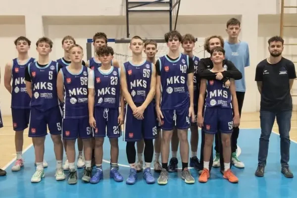 U17II MKS Dąbrowa Górnicza wygrywa rewanż z KŚ AZS Katowice 96:84
