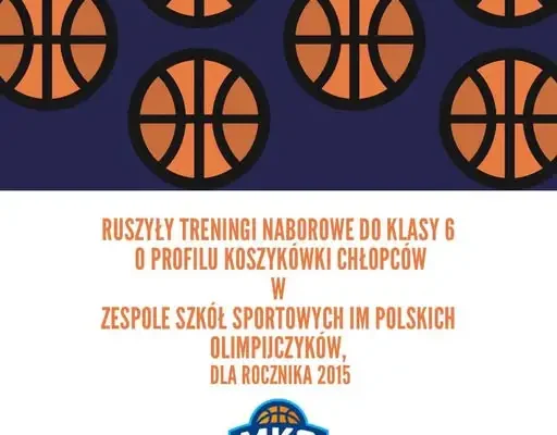 Treningi naborowe do koszykarskiej klasy 6 w Dąbrowie Górniczej