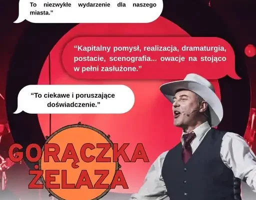 „Gorączka żelaza” – zagłębiowski western o budowie Huty Katowice wraca na scenę